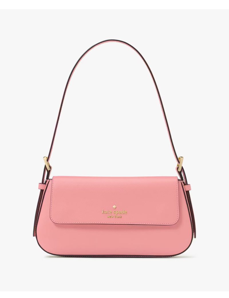 KATE SPADE Madison Saffiano Leather Small Flap Shoulder Bag