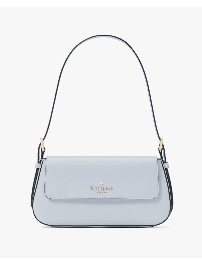 KATE SPADE Madison Saffiano Leather Small Flap Shoulder Bag