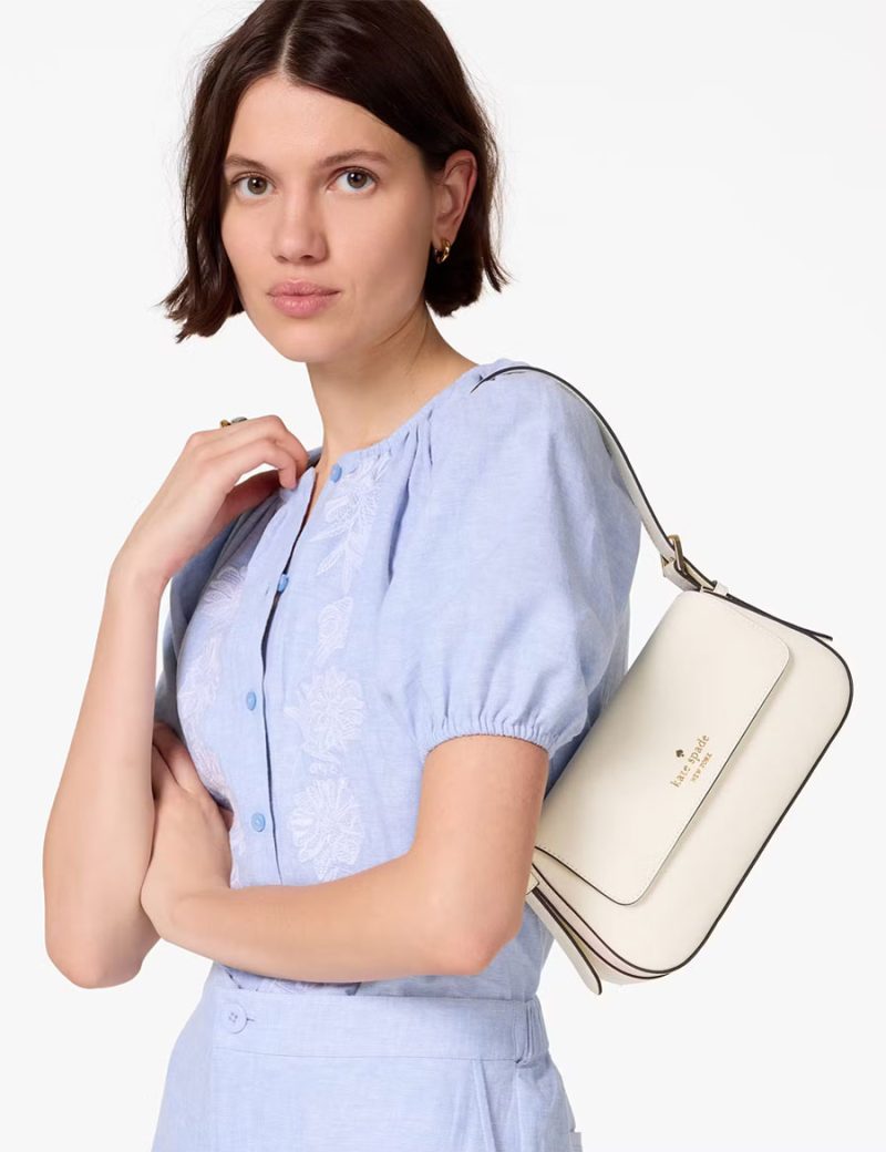 KATE SPADE Madison Saffiano Leather Small Flap Shoulder Bag - Image 5