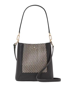 KATE SPADE Lena Straw Bucket Bag