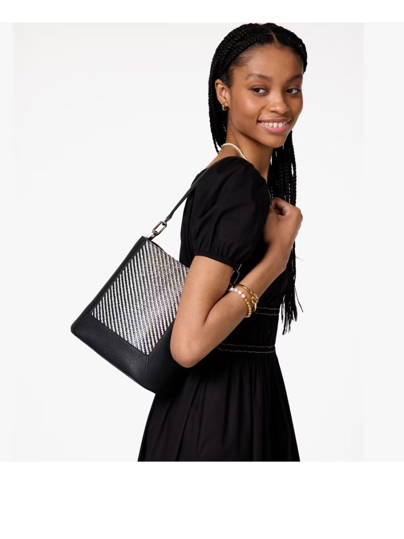 KATE SPADE Lena Straw Bucket Bag - Image 5