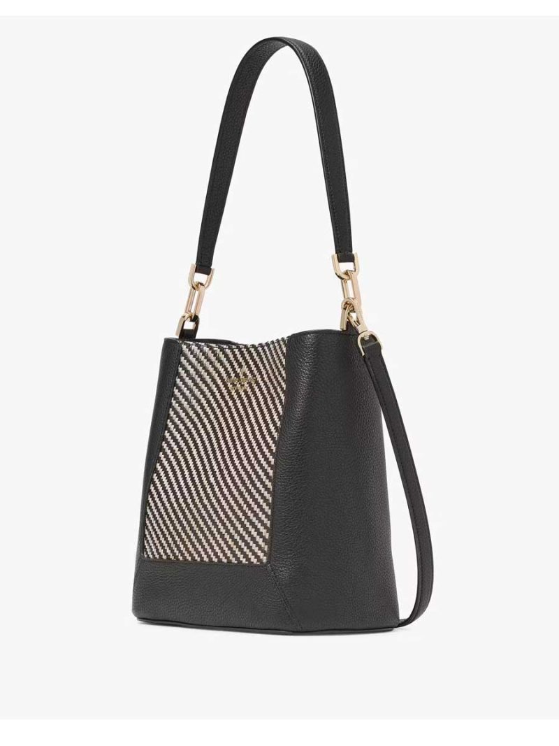 KATE SPADE Lena Straw Bucket Bag - Image 3