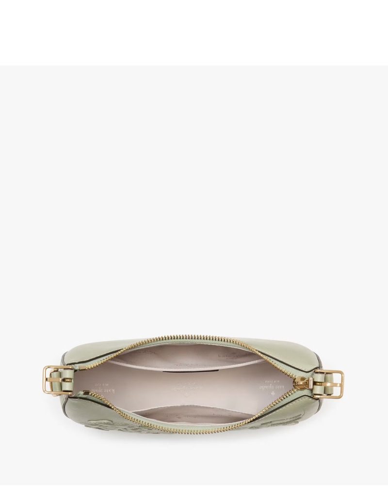 KATE SPADE Madison Floral Applique Crescent Shoulder Bag - Image 2