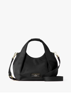 KATE SPADE Carter Nylon Small Pleated Crossbody