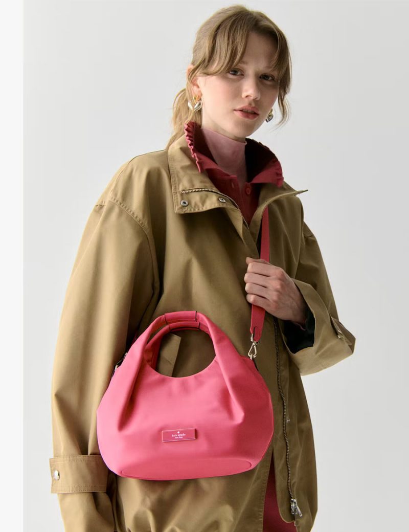 KATE SPADE Spade Flower Quilted Fabric Convertible Crossbody - Image 6