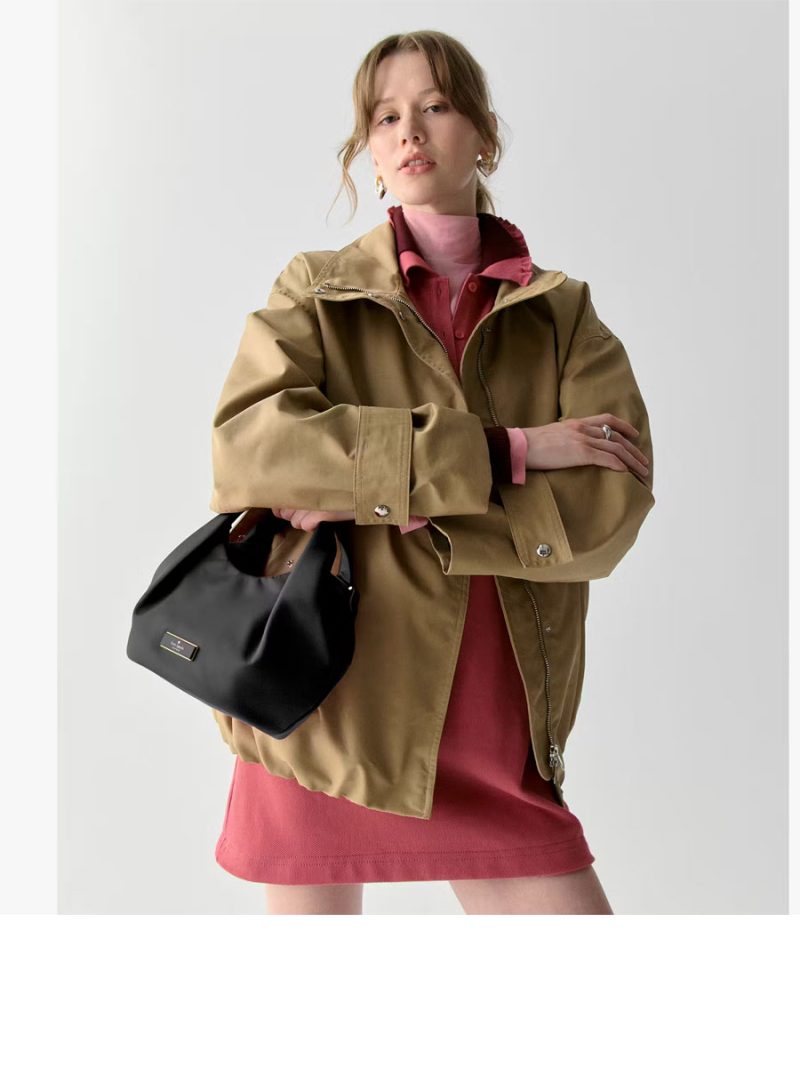 KATE SPADE Carter Nylon Small Pleated Crossbody - Image 6