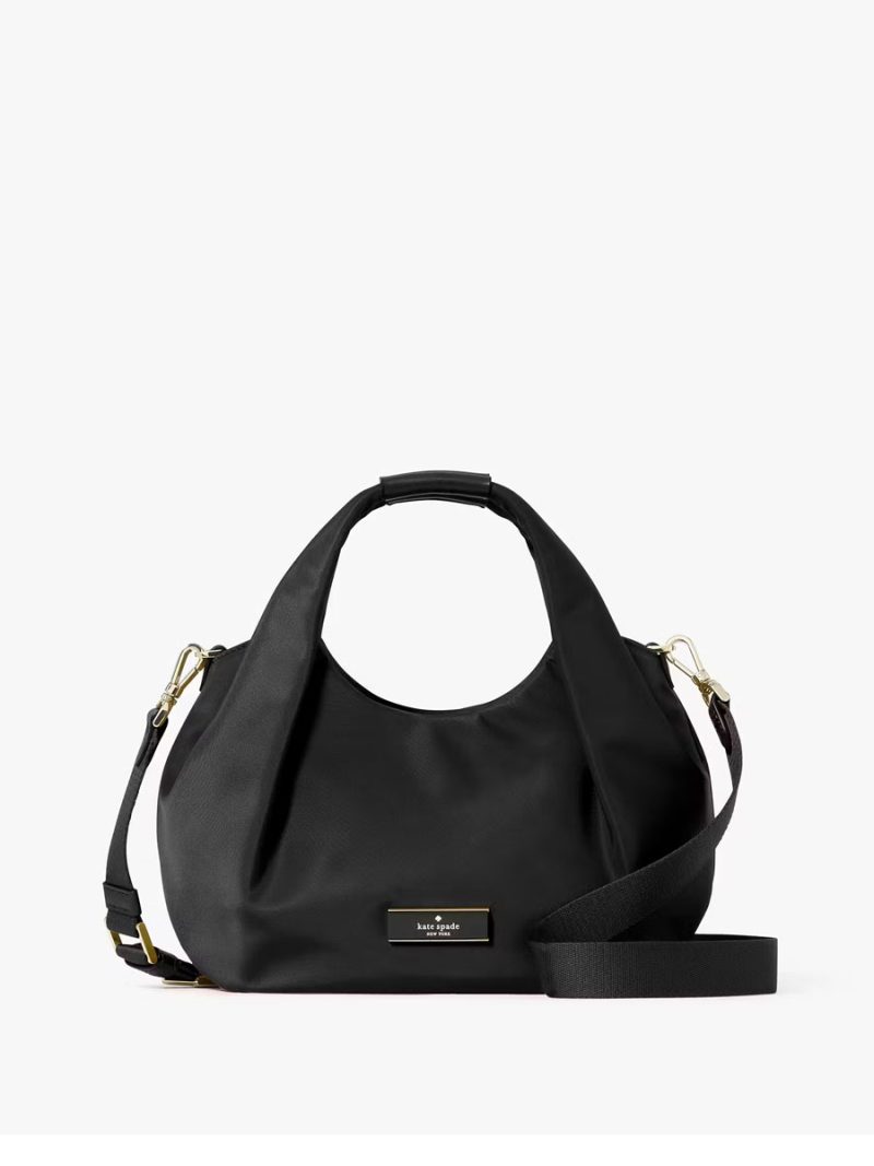 KATE SPADE Carter Nylon Small Pleated Crossbody