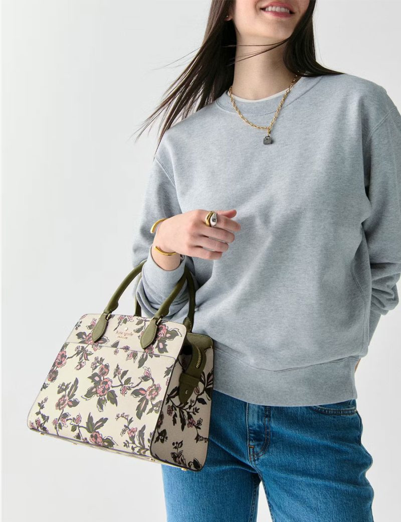 KATE SPADE Madison Floral Medium Satchel - Image 5