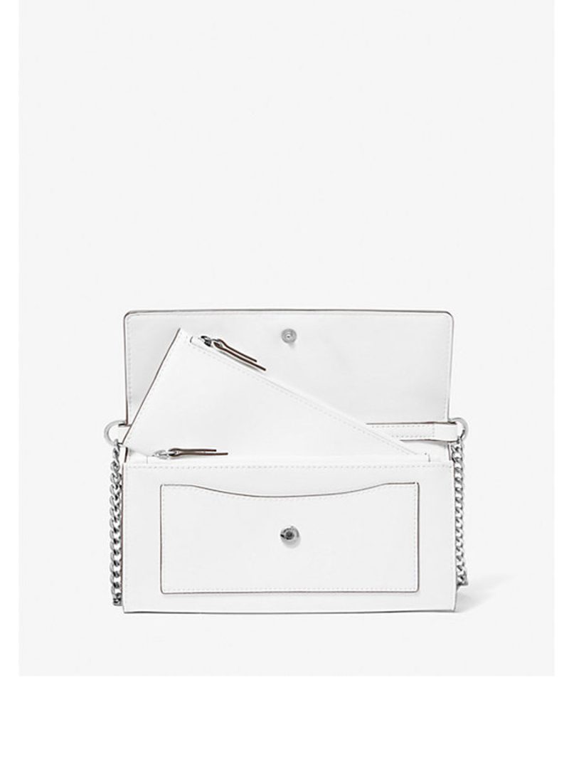 MICHAEL Michael Kors Jet Set Medium Saffiano Leather 2-in-1 Convertible Crossbody Bag - Image 3