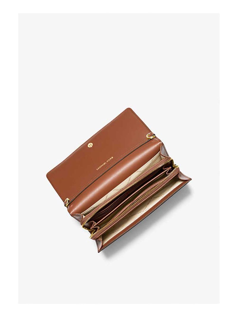 MICHAEL Michael Kors Jet Set Large Leather Crossbody Bag - Image 2