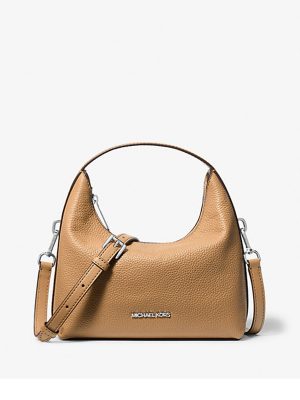 MICHAEL Michael Kors Ember Small Pebbled Leather Messenger Bag