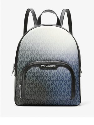 MICHAEL Michael Kors Jaycee Medium Ombré Signature Logo Backpack