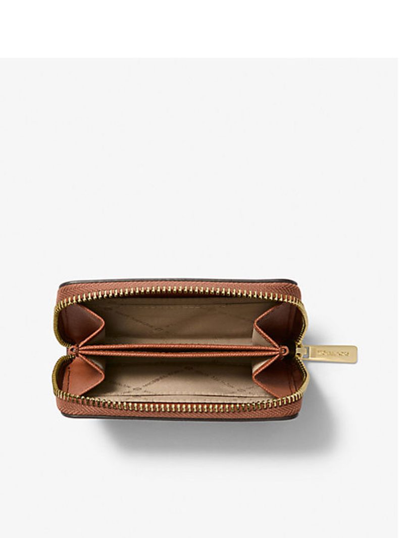 MICHAEL Michael Kors Jet Set Travel Medium Logo Zip-Around Card Case - Image 2