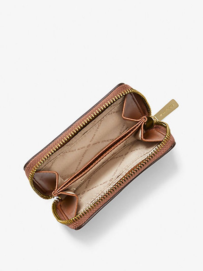 MICHAEL Michael Kors Jet Set Travel Medium Logo Zip-Around Card Case - Image 2