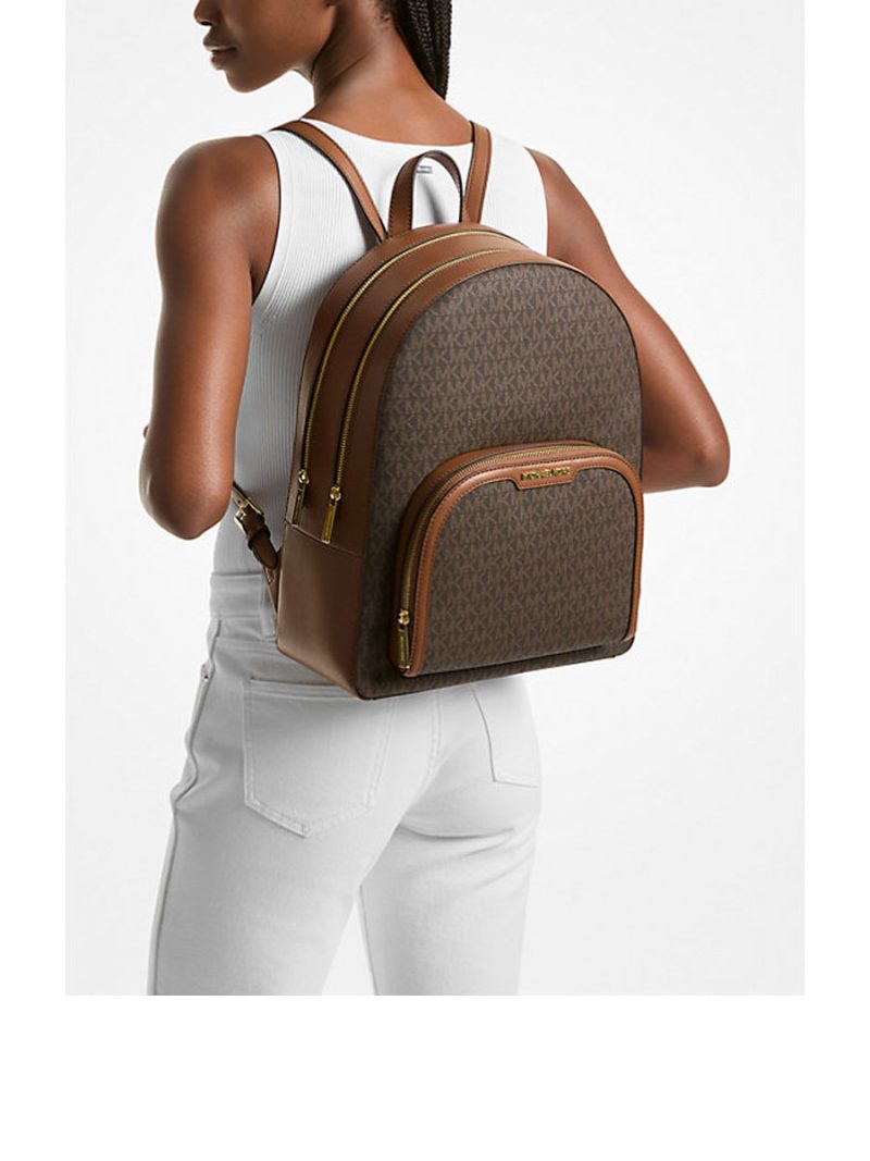 MICHAEL Michael Kors Jaycee Large Logo Backpack - Image 4
