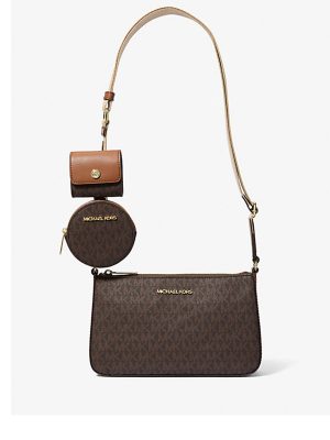 MICHAEL Michael Kors Jet Set Logo Crossbody Bag with Case for Apple Airpods Pro®