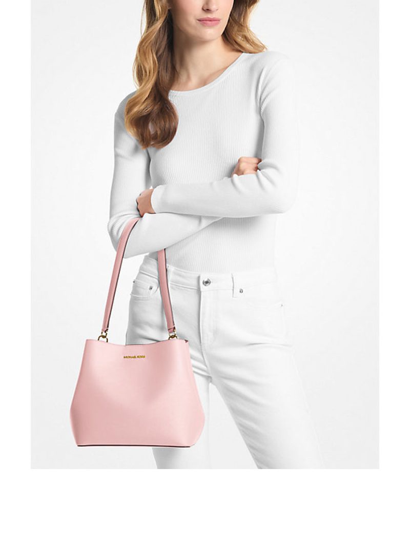 MICHAEL Michael Kors Pratt Bucket Medium Shoulder - Image 3