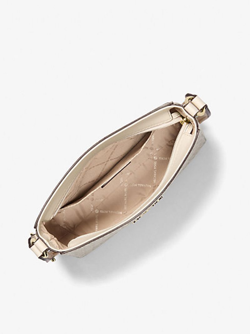 MICHAEL Michael Kors Jet Set Travel Small Signature Logo Messenger Bag - Image 2