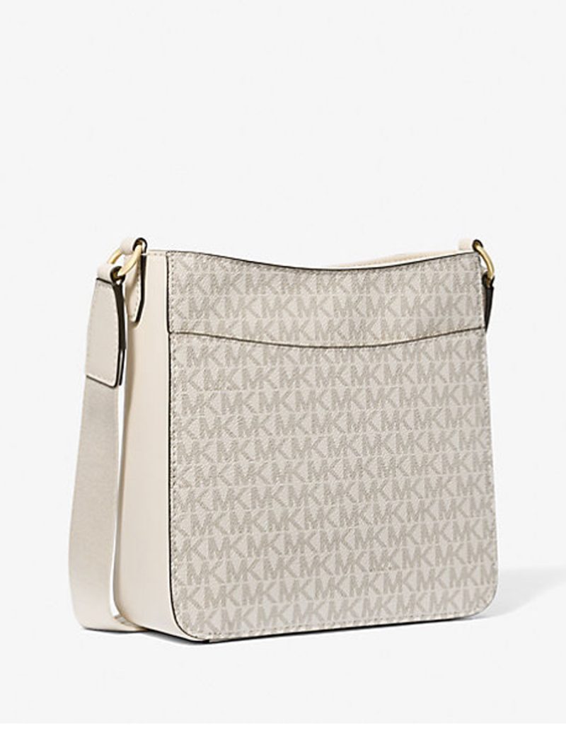 MICHAEL Michael Kors Jet Set Travel Small Signature Logo Messenger Bag - Image 3