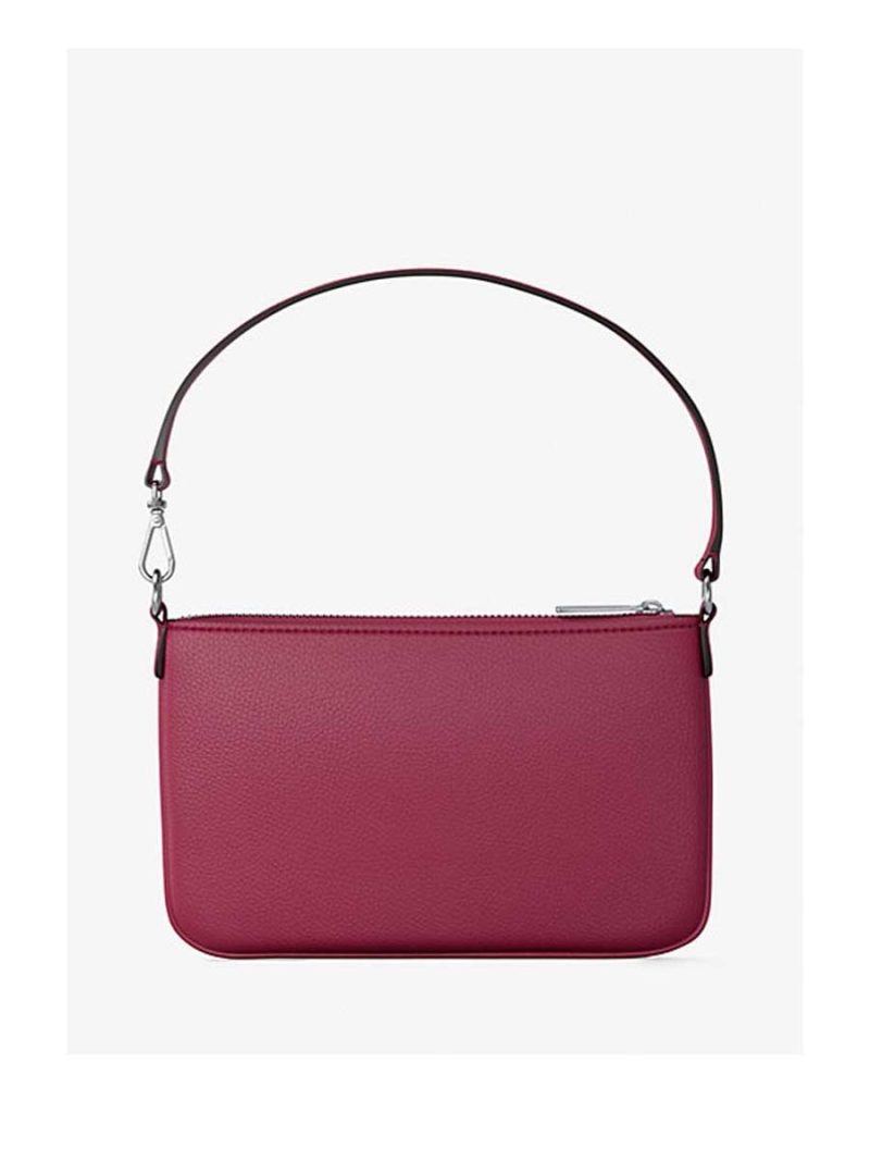 MICHAEL Michael Kors Jet Set Small Pebbled Leather Convertible Wristlet - Image 3