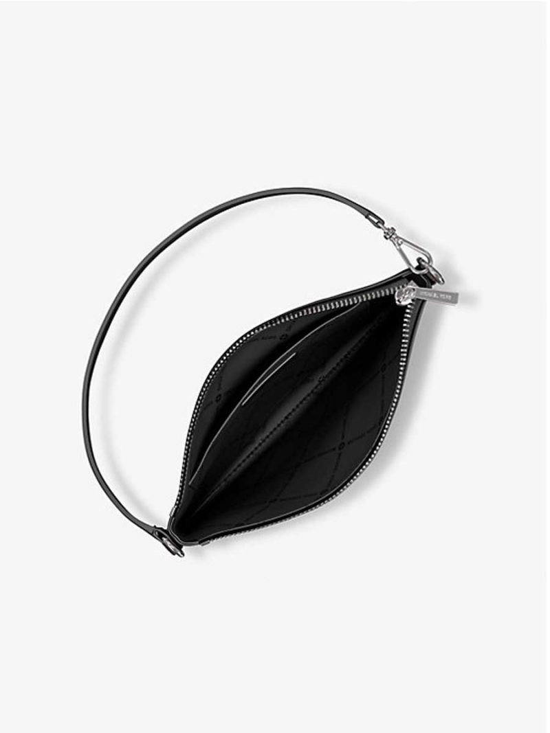 MICHAEL Michael Kors Jet Set Small Pebbled Leather Convertible Wristlet - Image 2