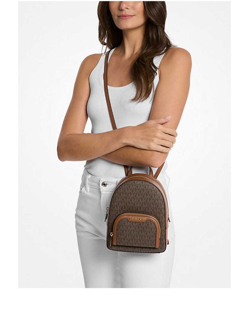 MICHAEL Michael Kors Jaycee Extra-Small Signature Logo Backpack - Image 4