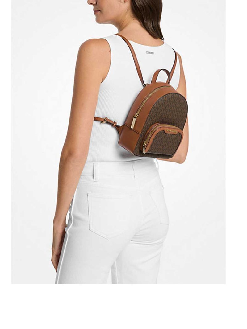 MICHAEL Michael Kors Jaycee Extra-Small Signature Logo Backpack - Image 5