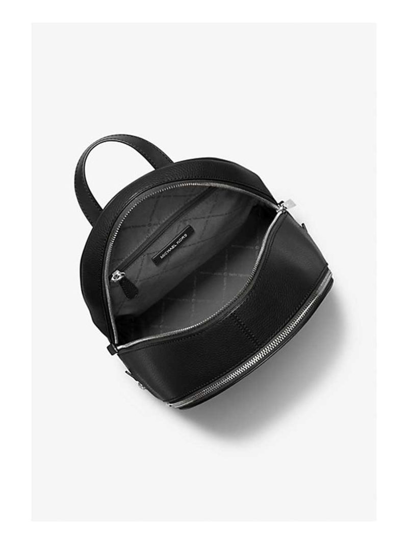 MICHAEL Michael Kors Rhea Medium Pebbled Leather Backpack - Image 2