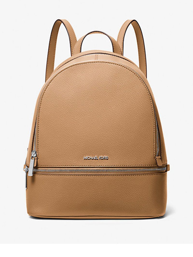 MICHAEL Michael Kors Rhea Medium Pebbled Leather Backpack