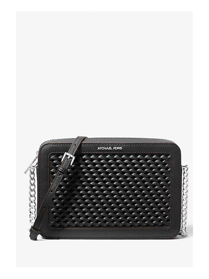 MICHAEL Michael Kors Jet Set Large Woven Crossbody Bag