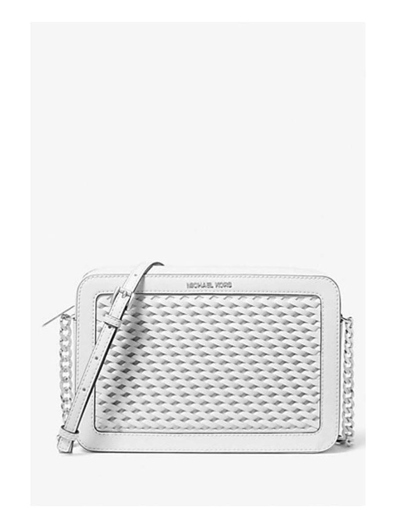 MICHAEL Michael Kors Jet Set Large Woven Crossbody Bag