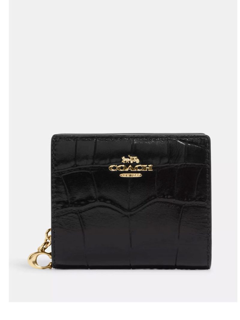 COACH Snap Wallet With Charm