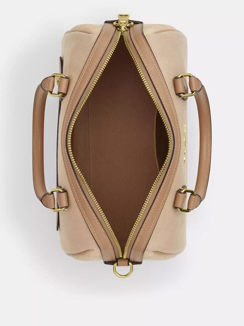 COACH Rowan Satchel Bag In Colorblock - Image 2