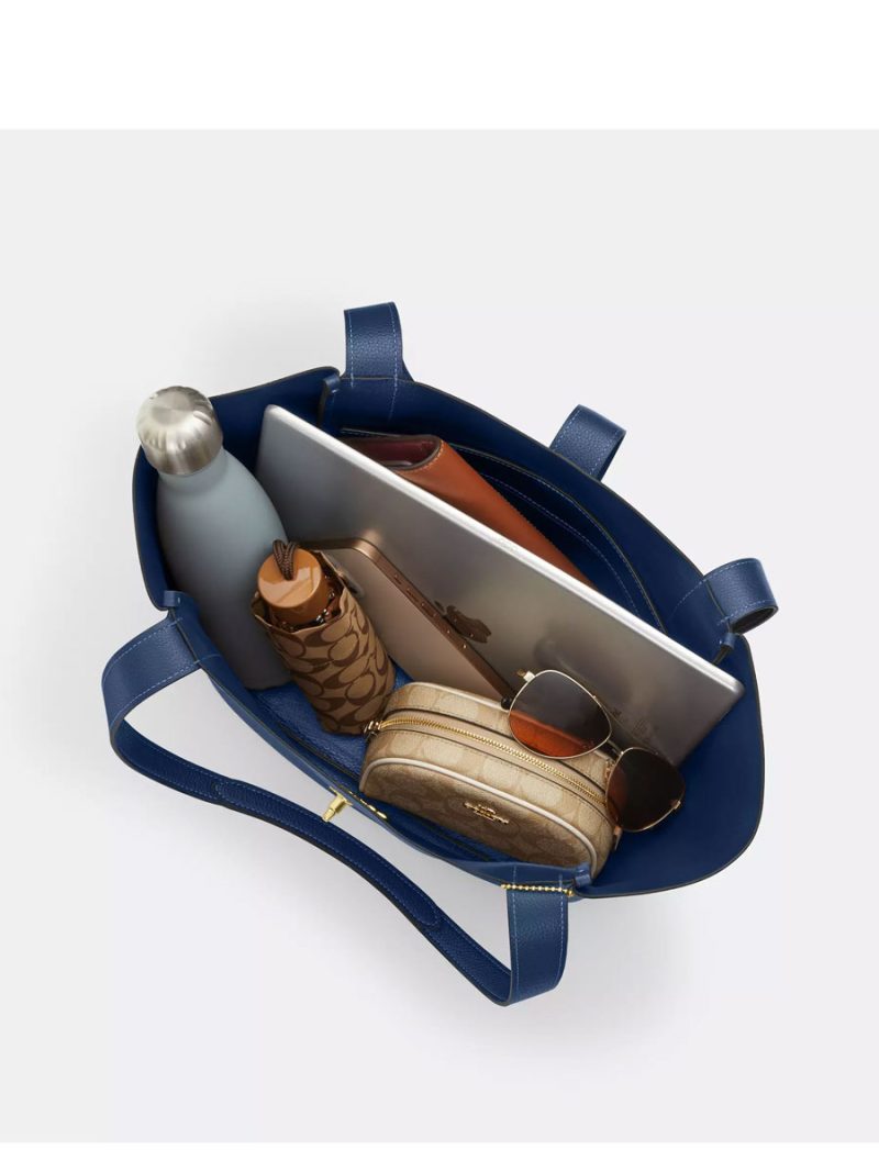 COACH Hadley Turnlock Tote - Image 3
