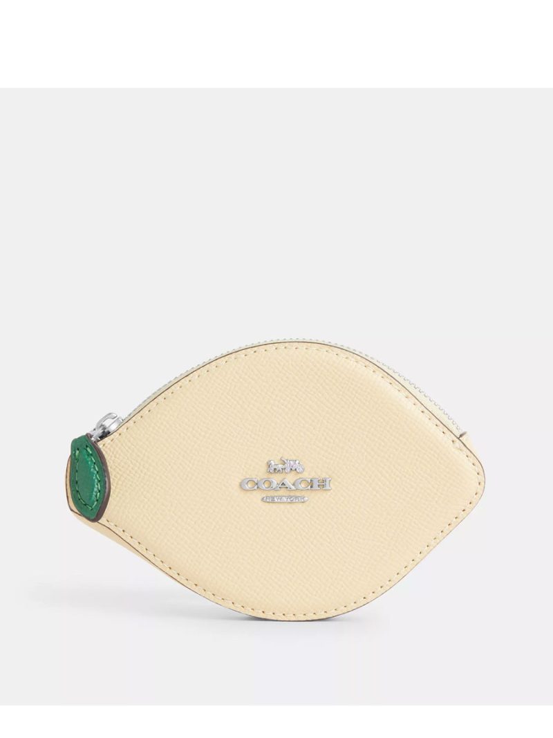 COACH Lemon Coin Case