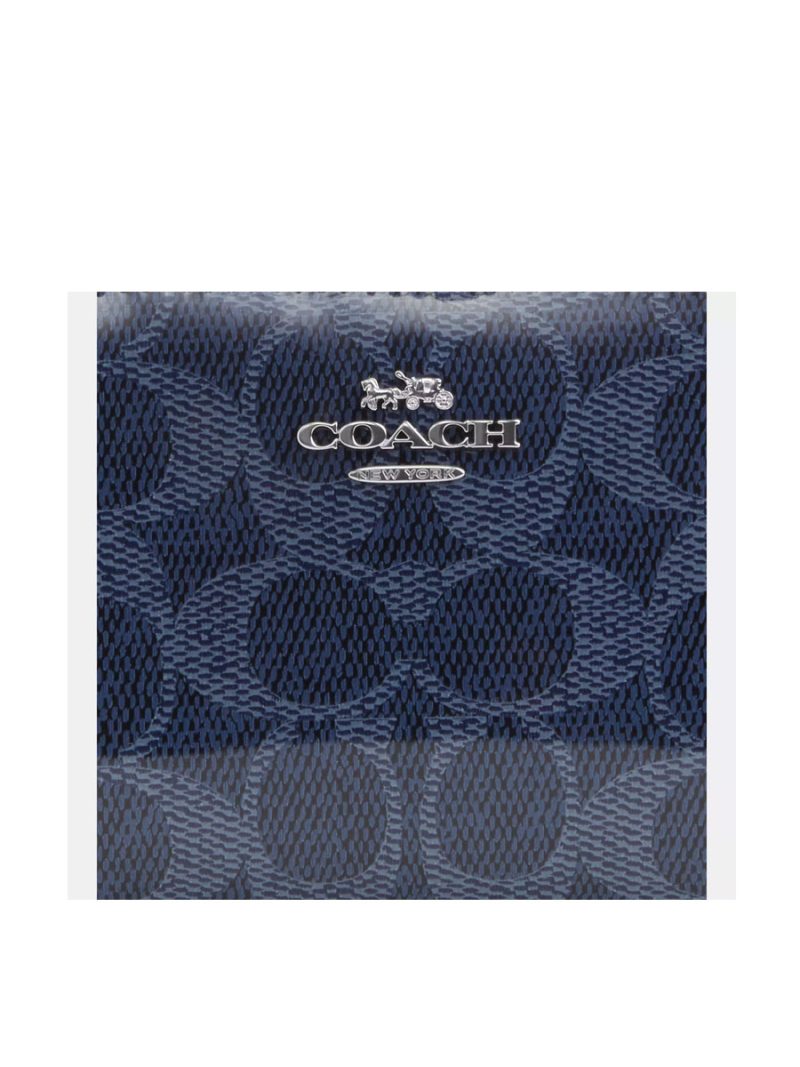 COACH Snap Wallet In Signature Canvas - Image 3