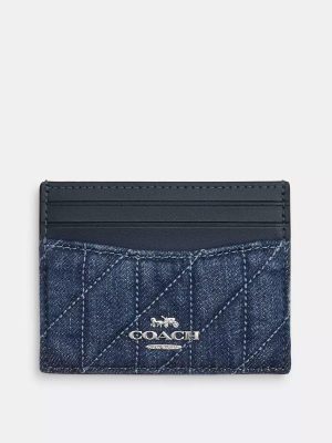 COACH Slim Id Card Case With Quilting