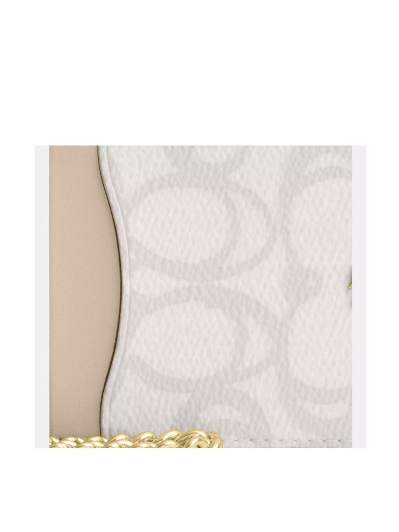 COACH Zip Card Case In Sketch Signature Canvas - Image 3