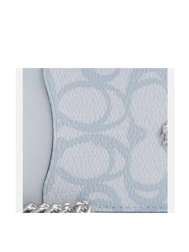 COACH Zip Card Case In Sketch Signature Canvas - Image 3