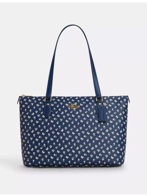 COACH Gallery Tote Bag With Floral Print