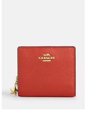 COACH Snap Wallet With Charm