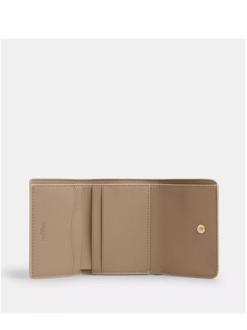 COACH Card Holder Wallet In Sketch Signature Canvas - Image 2