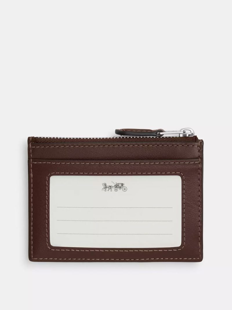 COACH Mini Id Skinny In Signature Jacquard - Image 2