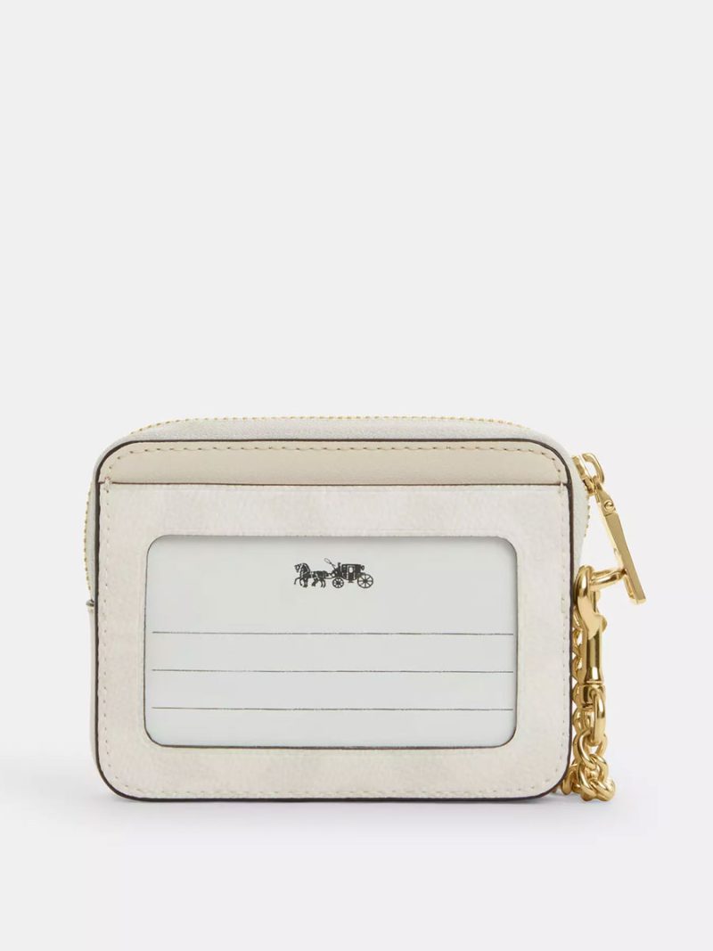 COACH Zip Card Case In Signature Canvas - Image 2
