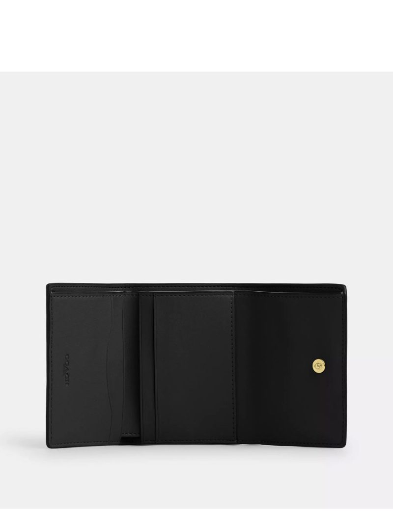 COACH Card Holder Wallet In Signature Canvas - Image 2