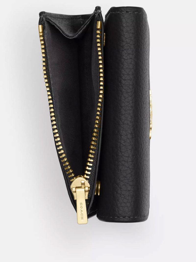 COACH Card Holder Wallet In Signature Canvas - Image 5