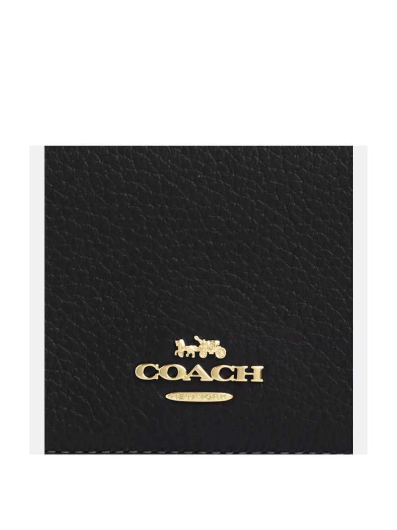 COACH Card Holder Wallet In Signature Canvas - Image 6
