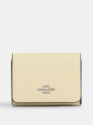 COACH Card Holder Wallet In Signature Canvas