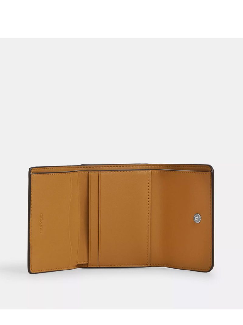 COACH Card Holder Wallet In Signature Canvas - Image 2