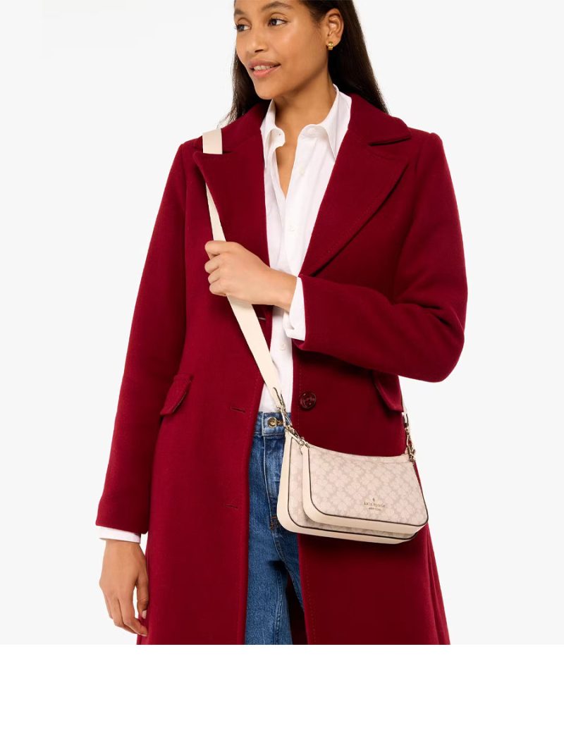 KATE SPADE Signature Spade Flower Duet Small Crossbody - Image 5